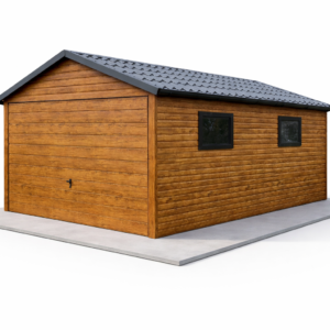 Garaż 3x5 dwuspad + 2 okna PREMIUM