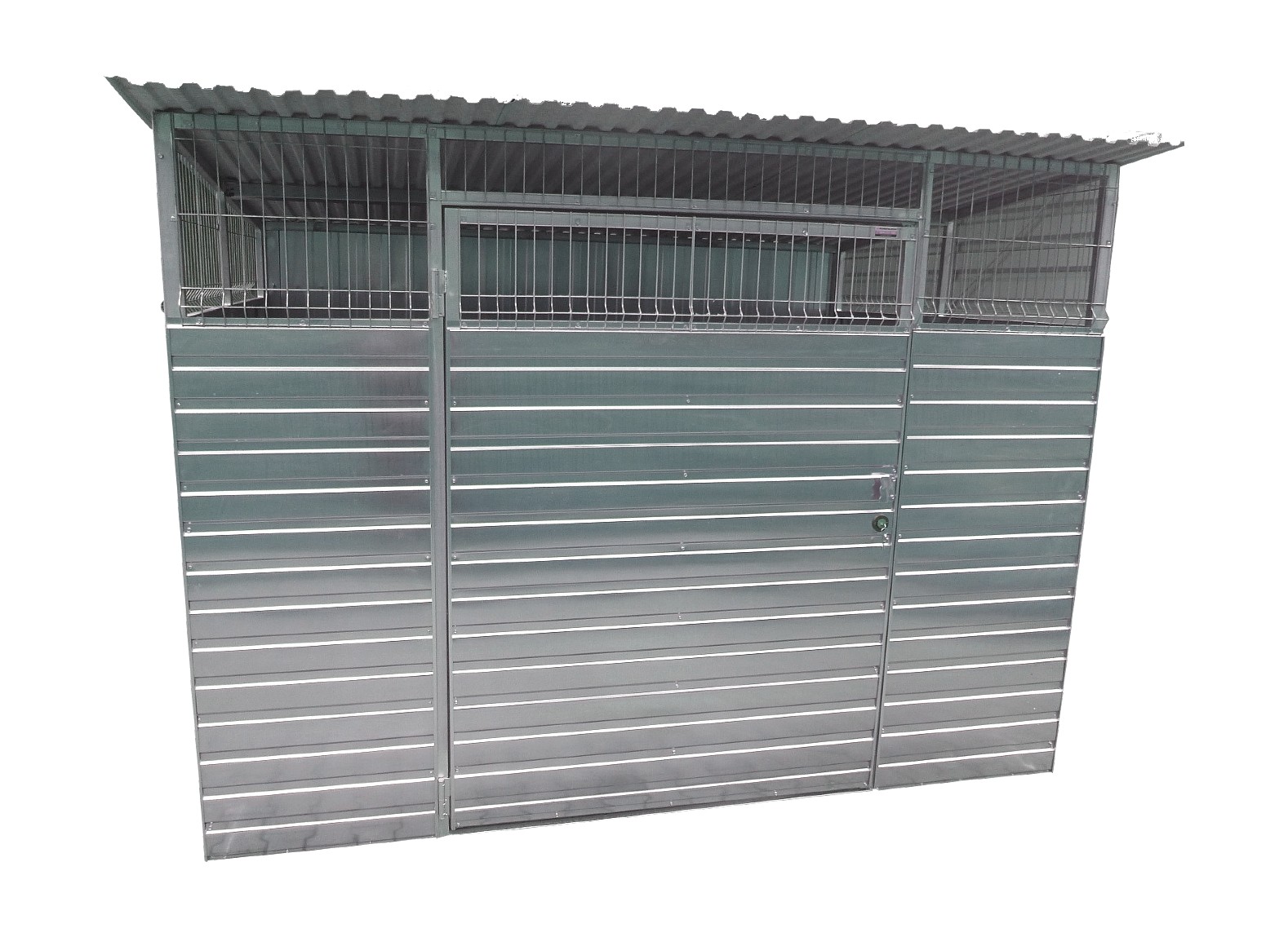 Wiata śmietnikowa 3x2 ocynkowana